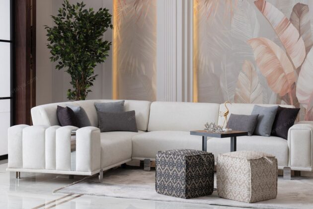 Versace Köşe Koltuk Takımı